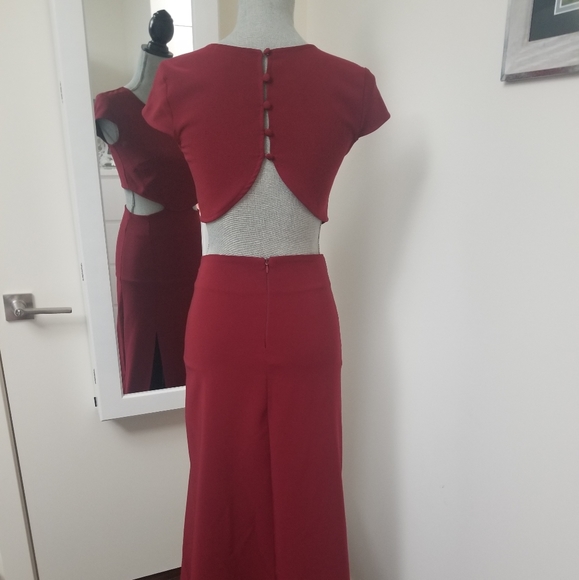 Lulu's cutout maxi dress - Picture 5 of 6